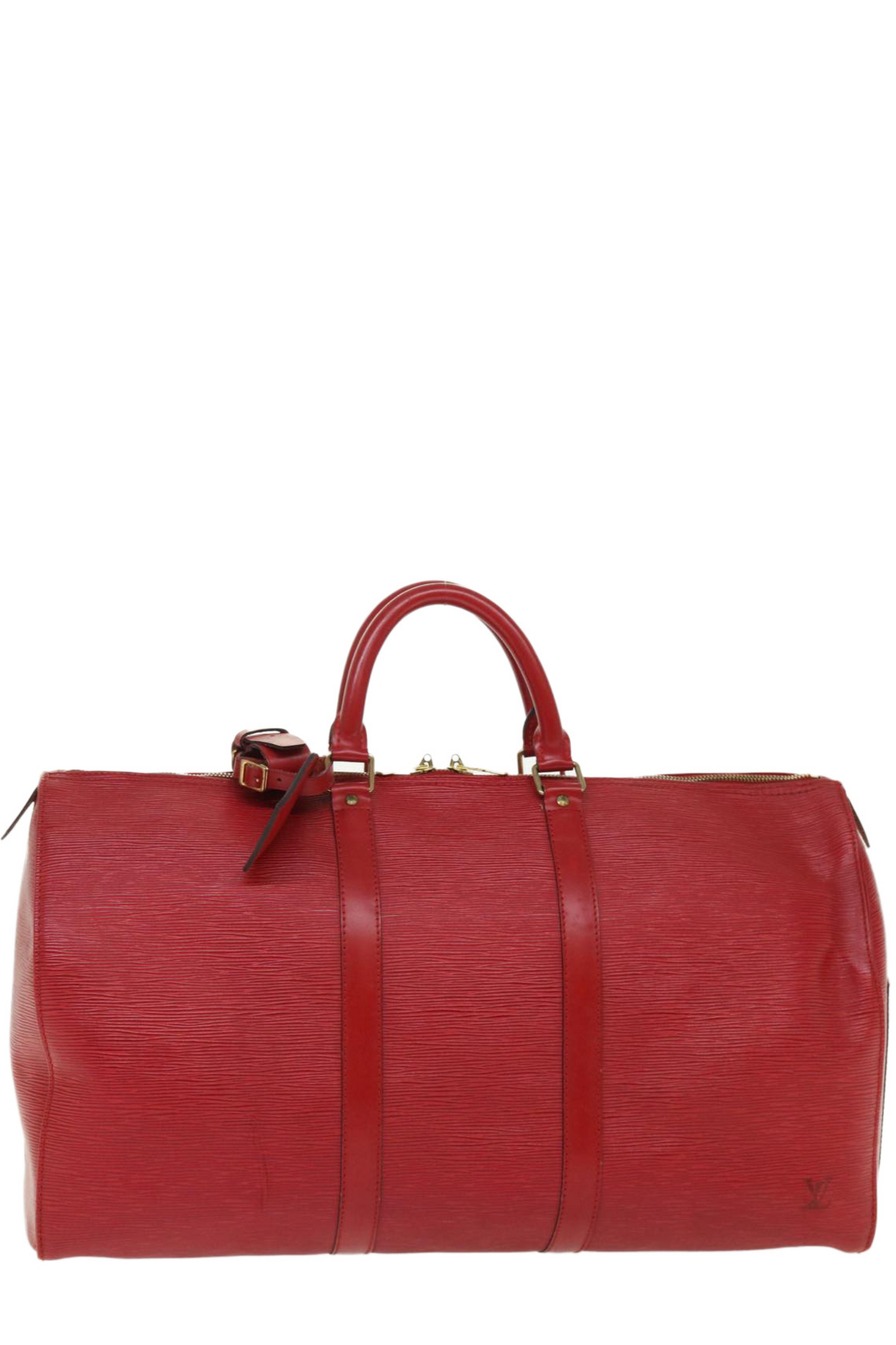 Louis Vuitton Epi Keepall 50 Κόκκινη Τσάντα