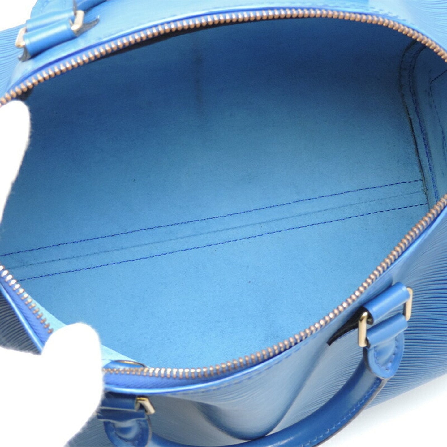 Louis Vuitton Epi Speedy 25 Μπλε Τσάντα