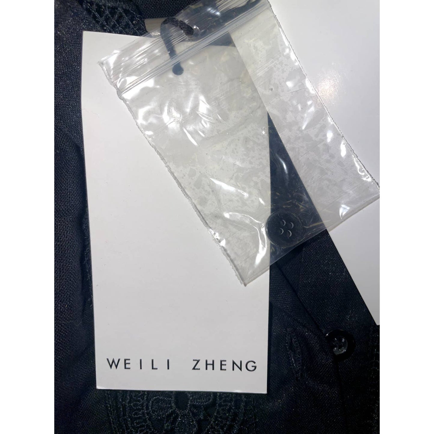 Weili Zheng Shirt Dress Size M