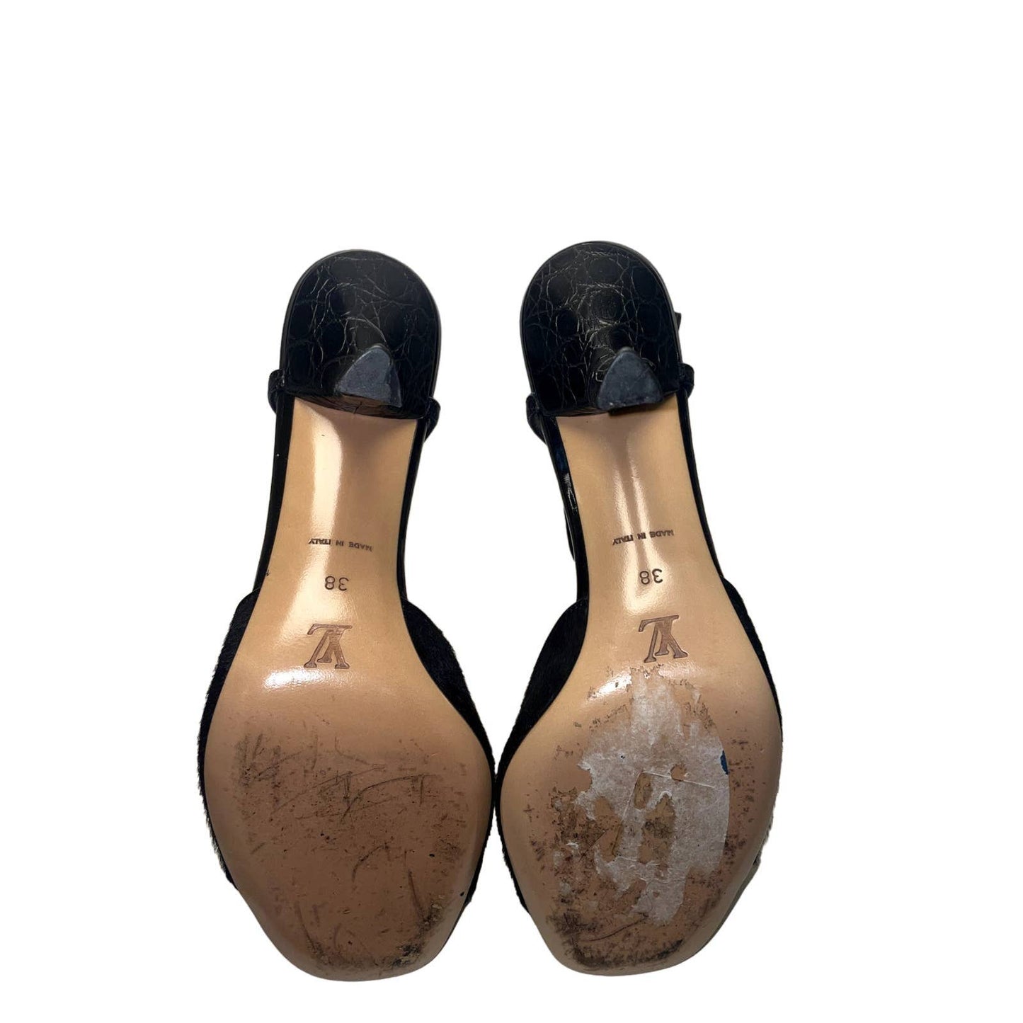 Louis Vuitton Black Sandals