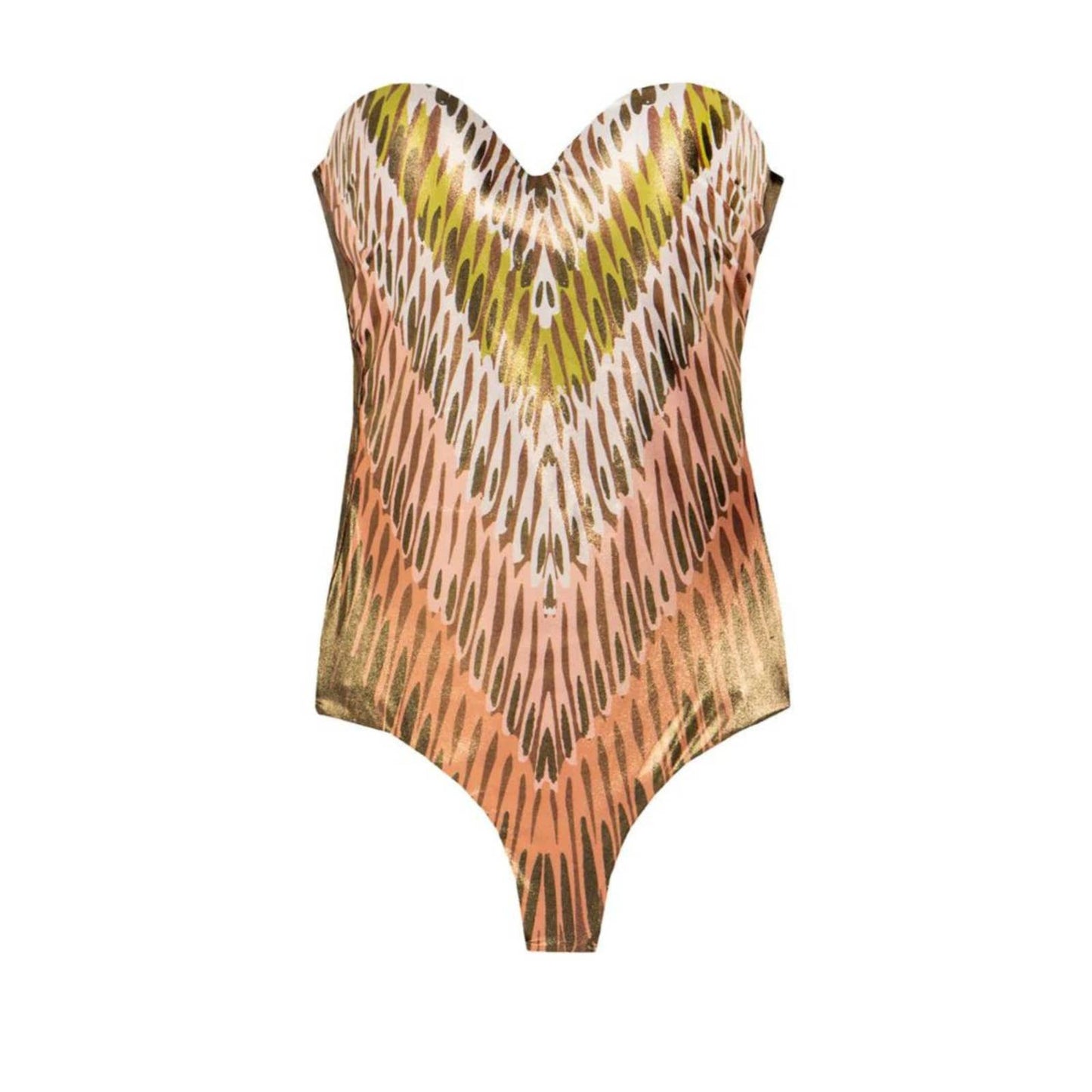 Alisahne Topaz Corset Style Back Swimsuit Small